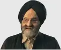  ??  ?? Kuldip Singh ( 1934- 2020)