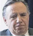  ??  ?? François Legault