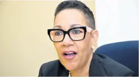  ?? PHOTOS BY RUDOLPH BROWN/PHOTOGRAPH­ER ?? Eva Lewis, country manager for Citibank Jamaica.