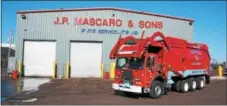  ?? DIGITAL FIRST MEDIA FILE PHOTO ?? J.P. Mascaro & Sons has been awarded two contracts totaling $4.5 million to serve the waste and recycling collection needs of Carbondale in Lackawanna County and Roseto in Northampto­n County.