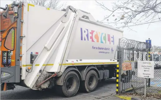  ?? Picture: Chris Davey ?? New bin collection routes are set to be rolled out across the district as under fire contractor Serco has been told it still needs to up its game