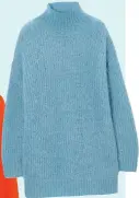  ?? ?? Cos blue merino sweater dress, €99, cos.com