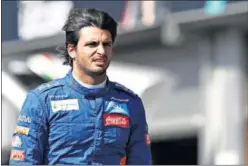  ??  ?? REALISTA. Sainz ve difícil la clasificac­ión, pero confía en la carrera.