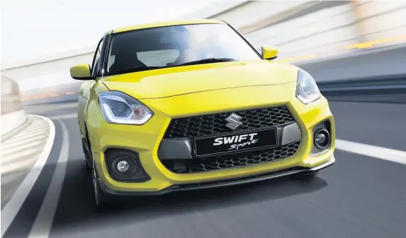  ??  ?? The Swift Sport is a fun car you can easily live with and is excellent value for money