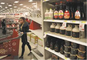  ?? Scott Olson / Getty Images ?? Target bought Shipt, a grocery delivery service, this month. Target also has Grand Junction, a San Francisco company that works on same-day delivery.