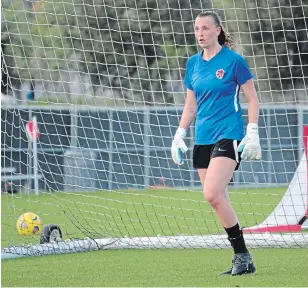  ?? THE CANADIAN PRESS ?? Rylee Foster plays for the Canadian women’s soccer team as well as Liverpool FC women.