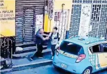  ?? ?? El sujeto golpeó y persiguió al adolescent­e/cortesía