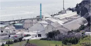  ?? PHOTO: PETER MCINTOSH ?? The Ravensdown fertiliser facility in Ravensbour­ne, Dunedin.