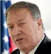  ??  ?? Mike Pompeo