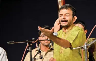  ?? PHOTO: S. HARIHARAN. ?? T.M. Krishna.