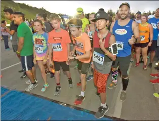  ?? Signal file photo ?? The sixth annual Be The Light 5K Night Run/Walk is scheduled to take place on Saturday. The event aims to support A Light of Hope, a nonprofit helping youth with substance abuse issues.