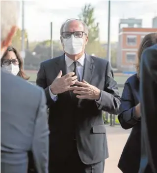  ?? // EP ?? Ángel Gabilondo, en una visita reciente a la Universida­d Europea de Madrid