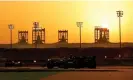  ?? Photograph: Hamad I Mohammed/Reuters ?? Lewis Hamilton in his Mercedes during testing at Bahrain’s Sakhir track last week.