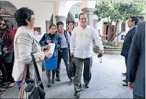  ?? HAMILTON LÓPEZ / EXPRESO ?? Ministro. Desde el 24 de mayo, Ricardo Patiño dejará la burocracia.