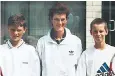  ??  ?? My boys: Murray had no clue Jamie, left, and Andy would be world number ones