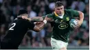  ?? ?? MALCOLM Marx, seen here trying to hand off All Black opposite number Samisoni Taukei’aho, delivered one of his finest performanc­es for the Springboks last weekend. | SIPHIWE SIBEKO Reuters