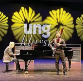 ?? FOTO: INNSENDT ?? Dette er en av fjorårets solistpris­vinnere, fagottist Zongting Li.