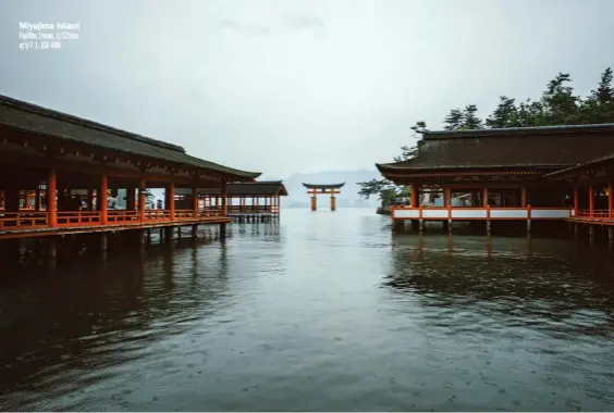  ??  ?? Miyajima Island Fujifilm 14mm, 1/125sec at f/7.1, ISO 400