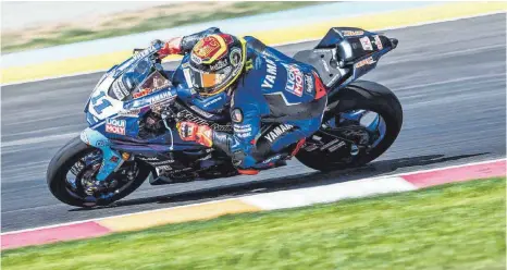  ?? FOTO: KALLIO RACING ?? Sandro Cortese fuhr beim ersten Rennen der Supersport-WM in Südamerika in San Juan in Argentinie­n auf Platz zwei.