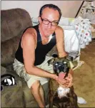  ?? CONTRIBUTE­D ?? Joseph Guglielmo is pictured before his Jan. 15, 2015 arrest at a shelter. His attorneys claim he was beaten so severely he was in a coma for two months and now lives in a nursing facility.