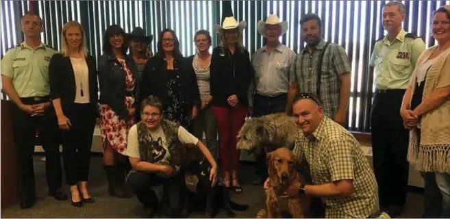  ??  ?? Alberta government honours military families at Heroes Day.