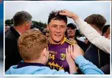  ??  ?? Hero: Lee Chin (main and inset, above) is the player Wexford fans are pinning their hopes on against Galway on Sunday