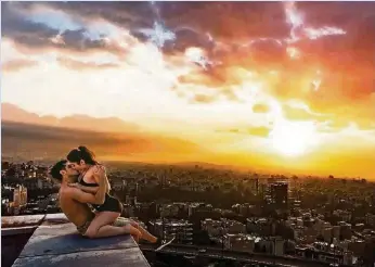  ??  ?? «Unreligiös­es Verhalten»: Dieses Foto wurde dem iranischen Paar zum Verhängnis.