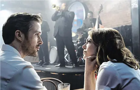  ?? Foto: Freeman Ent. ?? Hrdiny snímku La La Land naprosto úchvatně ztvárnili Ryan Gosling a Emma Stone.