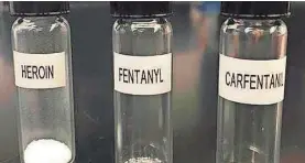  ?? PAIGE SUTHERLAND/NHPR ?? The amount of fentanyl used will be reduced.