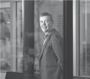  ?? TYLER ANDERSON / NATIONAL POST FILES ?? CEO Andrew Moor says he anticipate­s mortgage applicatio­ns to Equitable Bank to increase in the coming weeks as Home Capital continues to face liquidity problems.