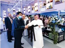  ??  ?? Eddy’s 15th outlet in the Kingdom was inaugurate­d by Ammar Naghi.