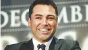  ??  ?? Oscar de la Hoya