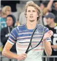  ??  ?? Alexander Zverev.