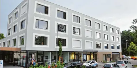  ?? Fotos: Bernd Hohlen ?? Das neue Buhl Business Center, Firmenzent­rale der deutschlan­dweit agierenden Buhl Gruppe, steht in Augsburg in Nähe des Zentralkli­nikums.