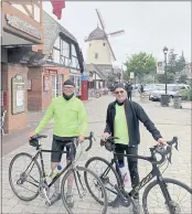  ??  ?? Solvang, California. Don and Steve.