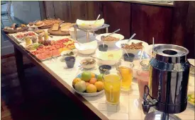  ?? PICTURE: ANTOINETTE ISAMA ?? ALL YOU CAN EAT: The affordable Doppio Zero breakfast buffet, served daily from 6.30am to 10am, will leave your tummy satisfied and your wallet happy.