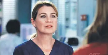  ??  ?? ► El drama médico Grey’s Anatomy ya va por su ciclo 15.