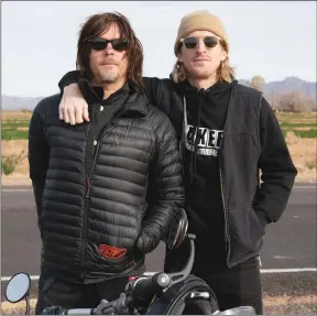  ??  ?? Norman Reedus and Austin Amelio as seen in “Ride With Norman Reedus”