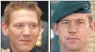  ??  ?? PATROL: Capt Tom Sawyer, left, and Cpl Danny Winter died in 2009