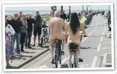  ??  ?? Cyclists should feel naked without a bell