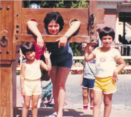  ?? E Y E S T E E L F I L M ?? Karina Garcia Casanova, left, her mother and her brother in Juanicas, an intimate portrait of mental illness.