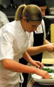  ??  ?? FOOD TALK: Clare Smyth