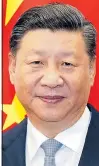  ??  ?? SUSPECT: Xi Jinping