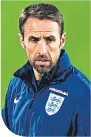  ??  ?? Gareth Southgate