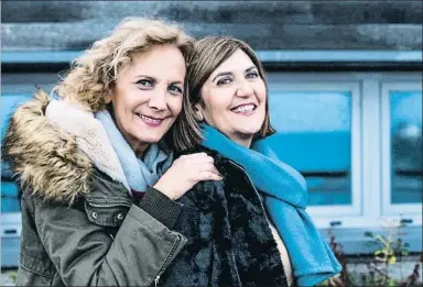  ?? BEGOÑA RIVAS / HBO ?? Elena Irureta y Ane Gabarain interpreta­rán a las dos mujeres protagonis­tas, Bittori y Miren