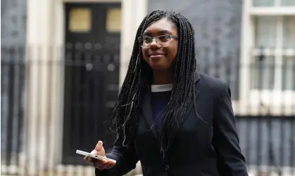  ?? Photograph: Stefan Rousseau/PA ?? ‘Kemi Badenoch requested a snap Ofsted inspection, on the basis of ‘a teacher acting inappropri­ately regarding her pupils’ beliefs about sex, gender and a fellow pupil who claimed to identify as a cat’.’