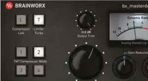  ??  ?? The four TMT Compressor Modes differ very subtly