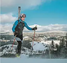  ?? Foto: ČTK ?? Dobré podmínky Na vrcholcích hor se dá zatím slušně lyžovat. Snímek byl pořízen 6. ledna na Tanvaldské­m Špičáku v Jizerkách.