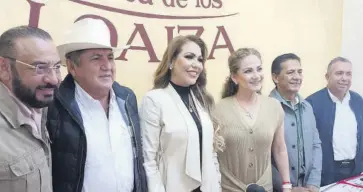  ?? FOTO: DEBATE ?? Los aspirantes a la presidenci­a estatal del PRI amenazan con dejar el partido.