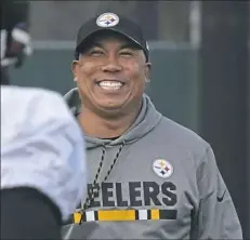  ?? Peter Diana/Post-Gazette ?? Though Hines Ward missed out on the Pro Football Hall of Fame for the second year in a row, he vows to remain upbeat.